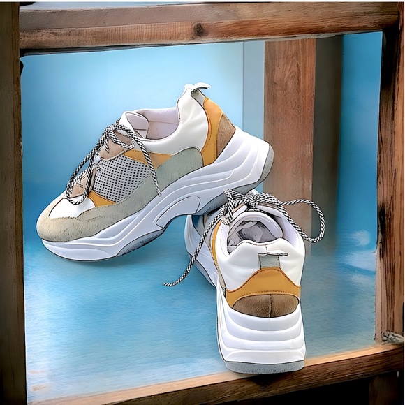 Topshop Ciara Chunky Trainers Multi Sneakers Italy Women's size 9 US /39 Shoes - Picture 5 of 12